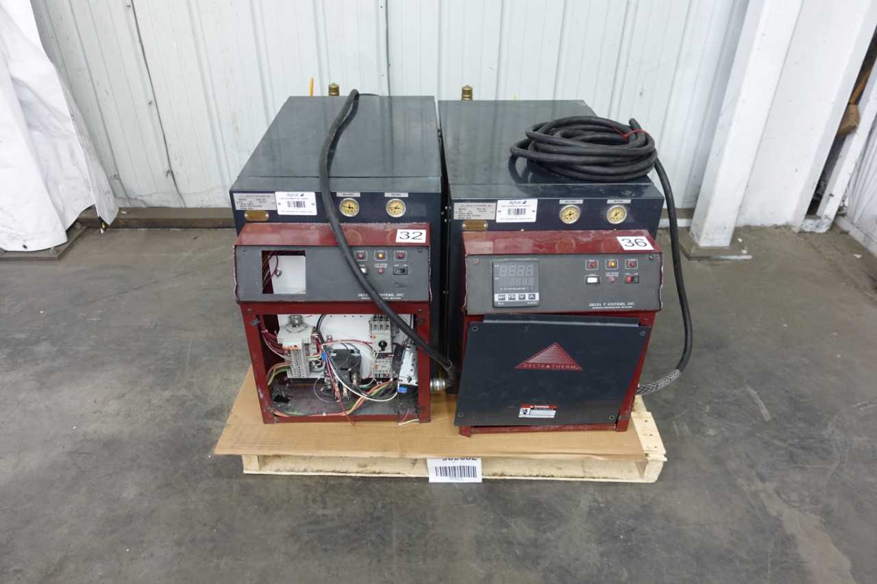 LOT OF 2 DELTA T SYSTEMS AB481S WATER TEMPERATURE CONTROL UNITS - AUTOMATION & CONTROLS