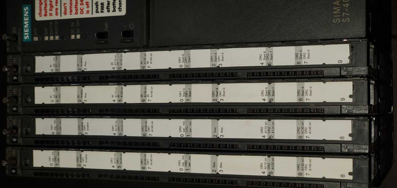 Assorted Siemens PLC cards - AUTOMATION & CONTROLS