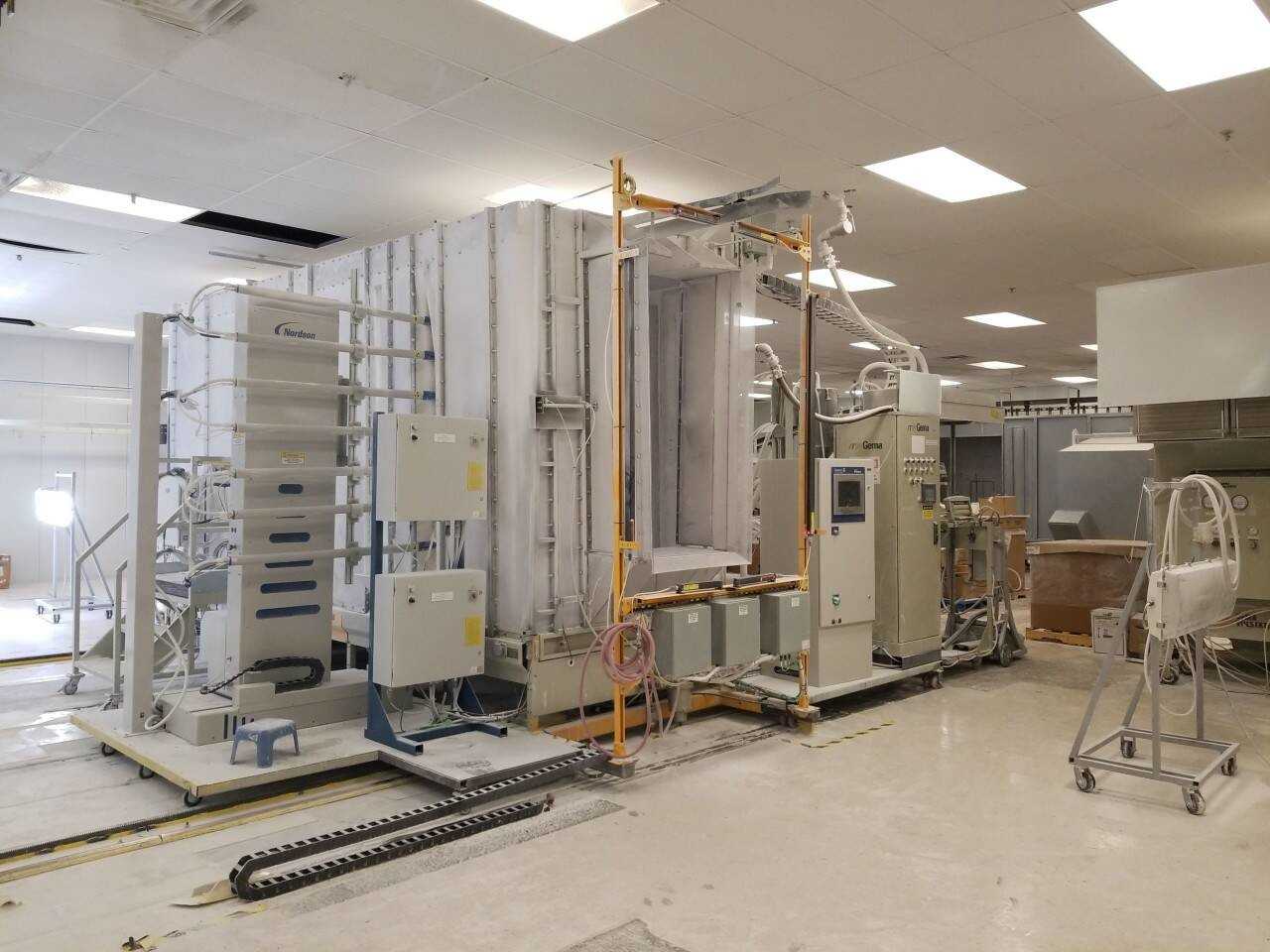 Parker Ionics Powder Coat Application Booth - Tupelo, MS - PLANT & FACILITY EQUIPMENT
