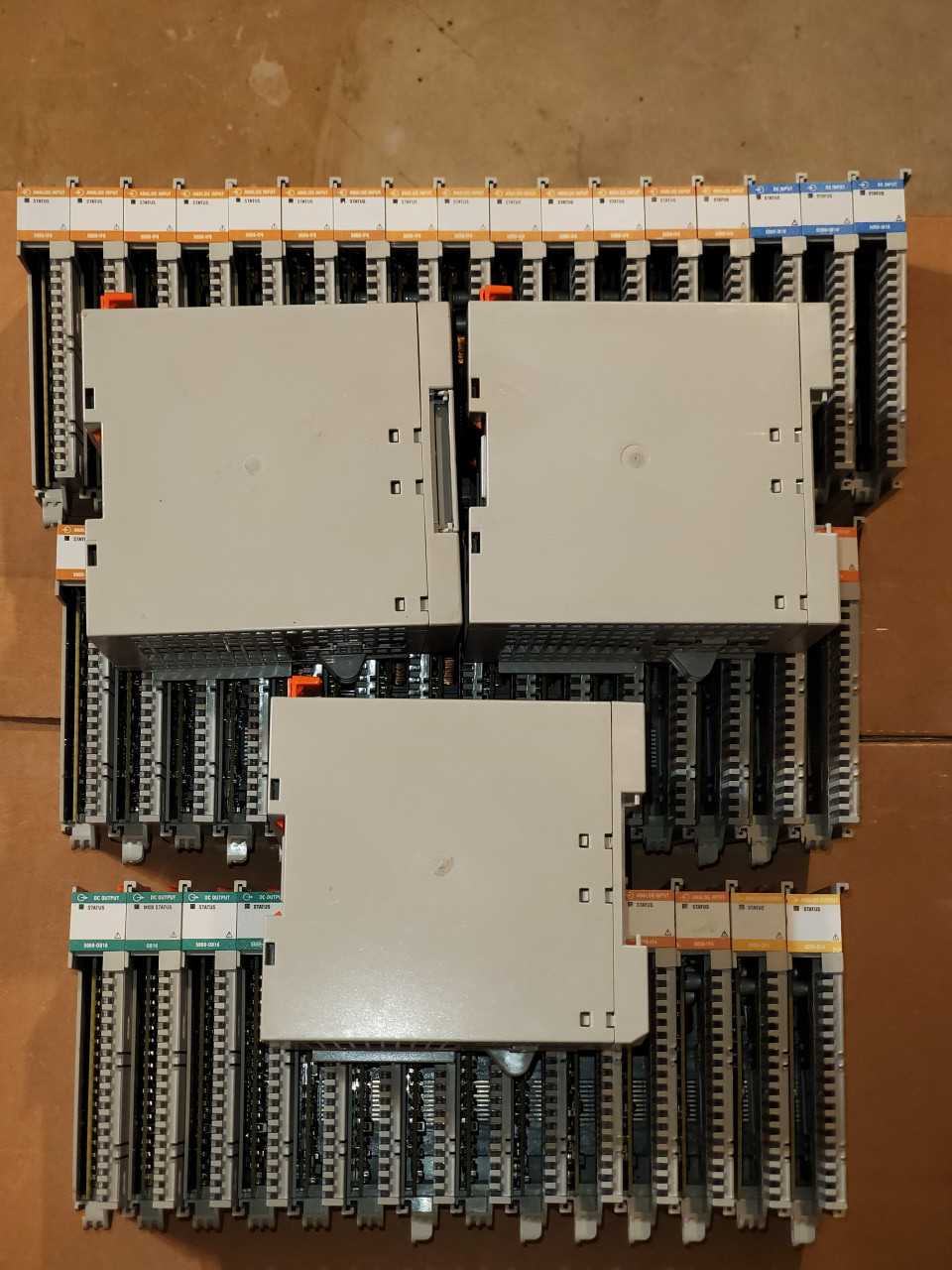 Assorted ALLEN BRADLEY 5069 Compactlogix PLC's and I/O's FOR PARTS - AUTOMATION & CONTROLS