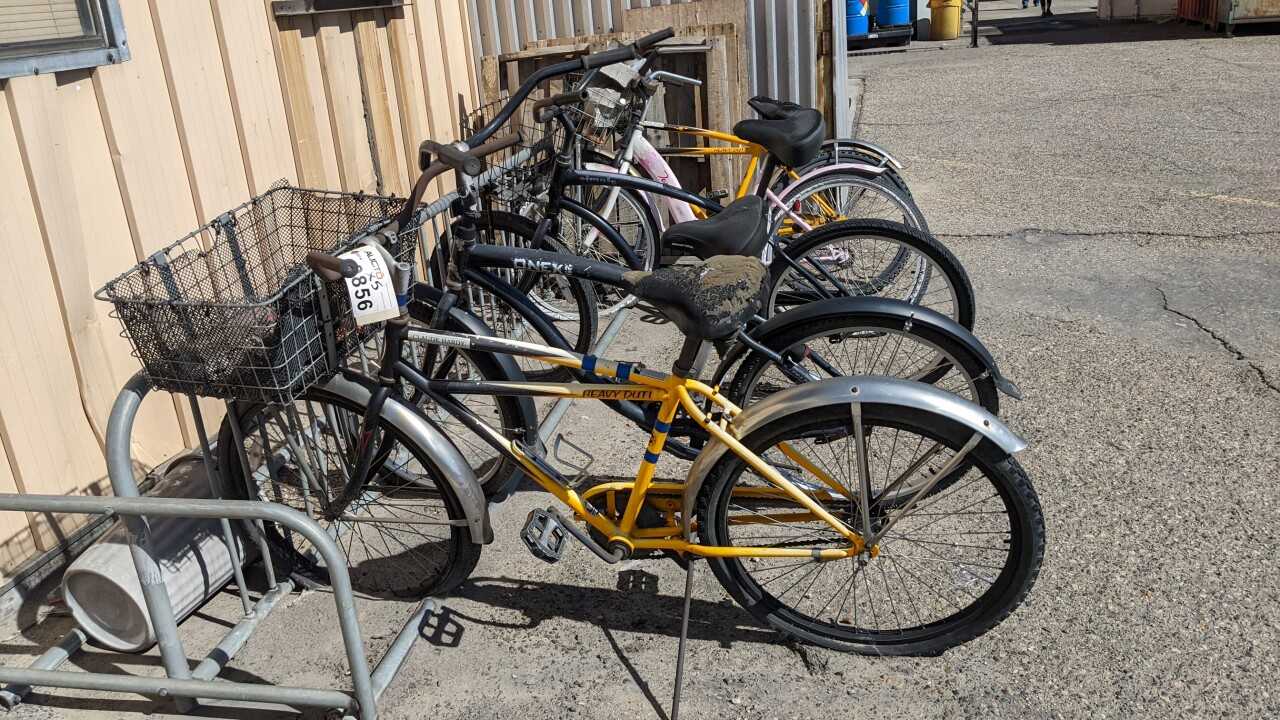 LOT OF FIVE BIKES - MATERIAL HANDLING