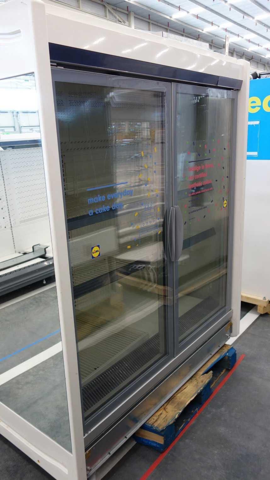 AHT VENTO GREEN MC FREEZE 156 2 DOOR MULTI-SHELF CHEST CAKE FREEZER 1.050W 208-240V-AC
