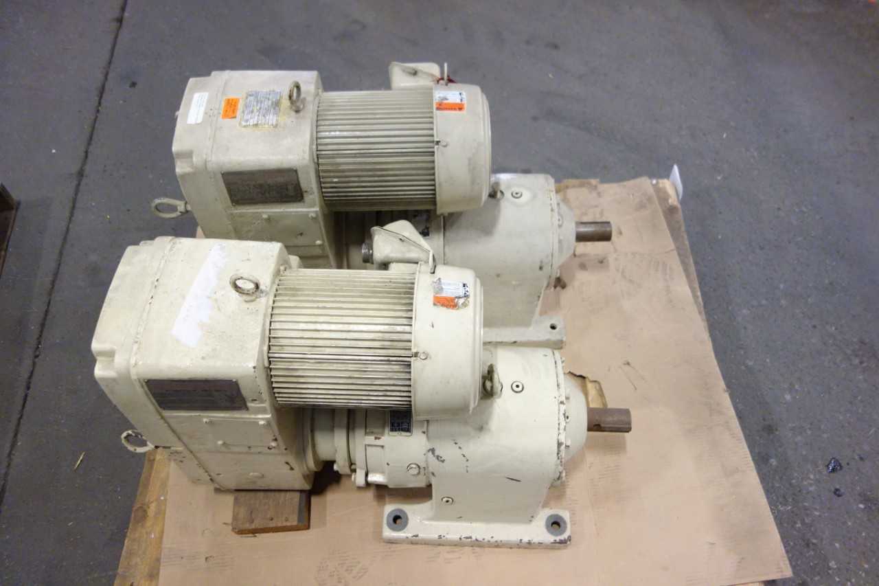LOT OF 2 US MOTORS UNIMOUNT 125 ELECTRIC MOTORS - ELECTRIC MOTORS