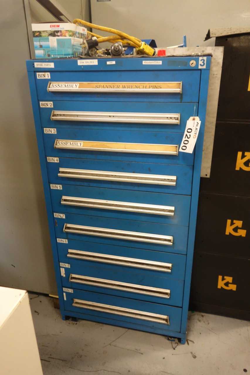 Proto Tool cabinet with contents - TOOL STORAGE