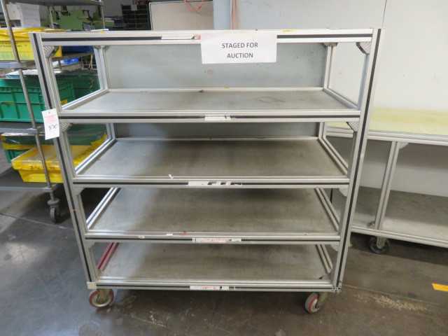Aluminum Cart on Wheels - MISCELLANEOUS