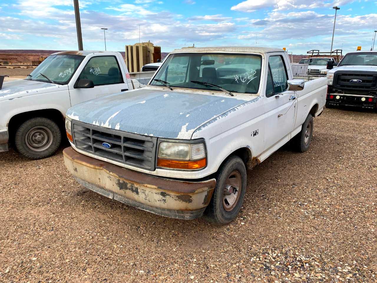 1993 Ford F-150 1/2 Ton 2WD Pickup Truck - HYDRO EXCAVATOR TRUCKS