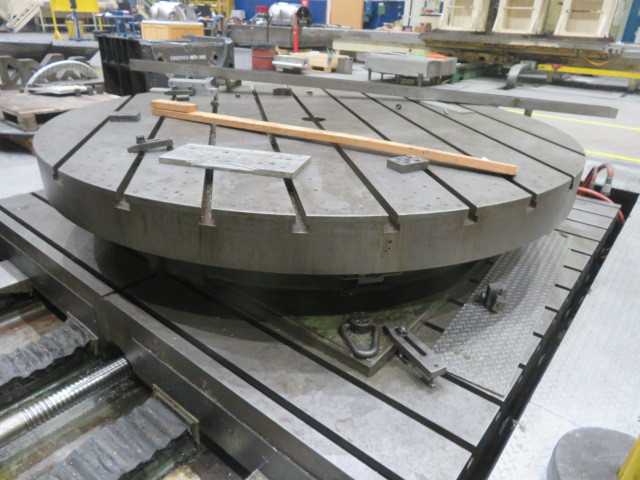 Giddings & Lewis 360,000 Degree Full Contouring 120 In X 126 In  CNC Rotary Table - MACHINING ACCESSORIES & TOOLING