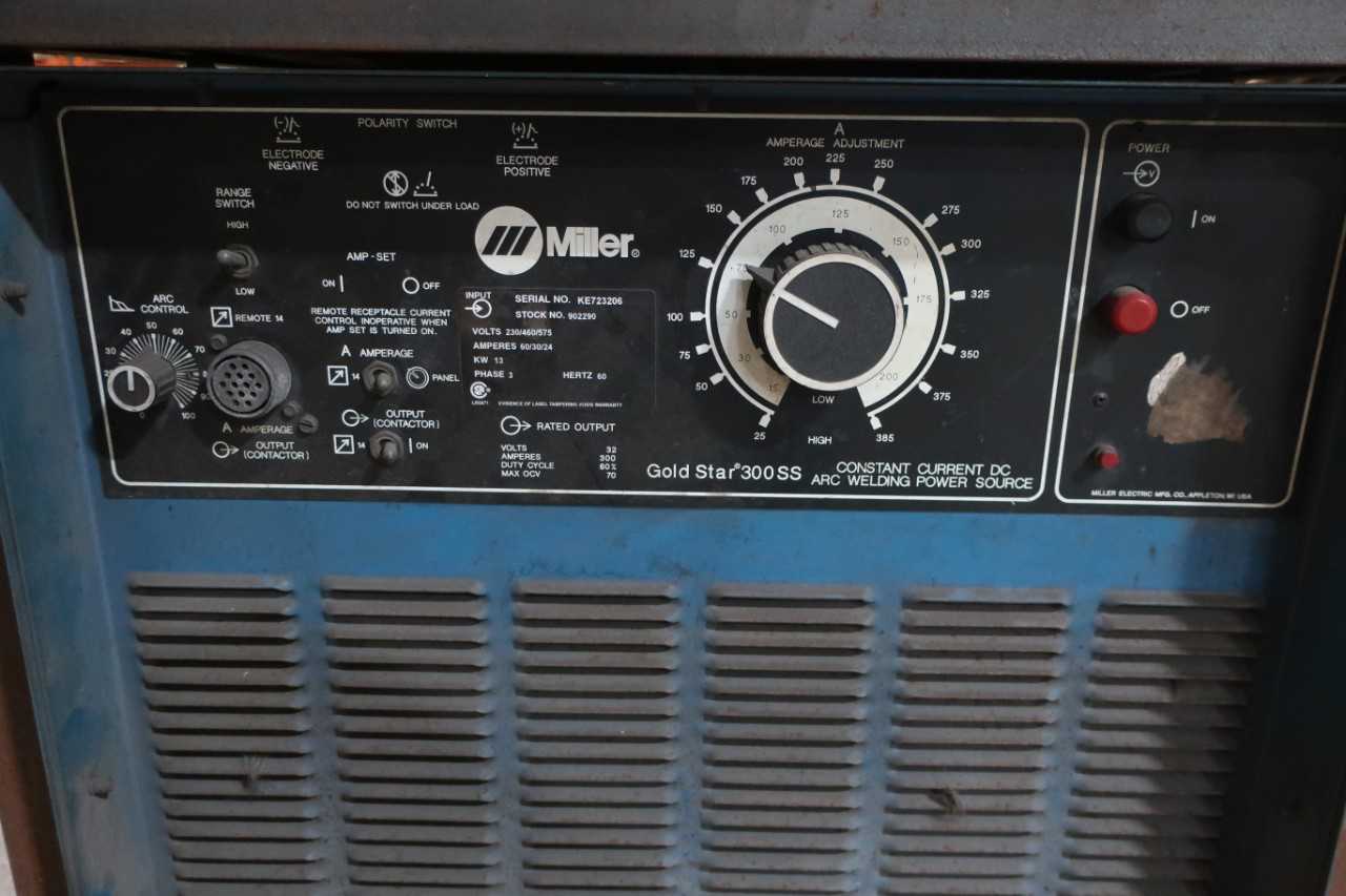 MILLER GOLD STAR 300SS - WELDING EQUIPMENT