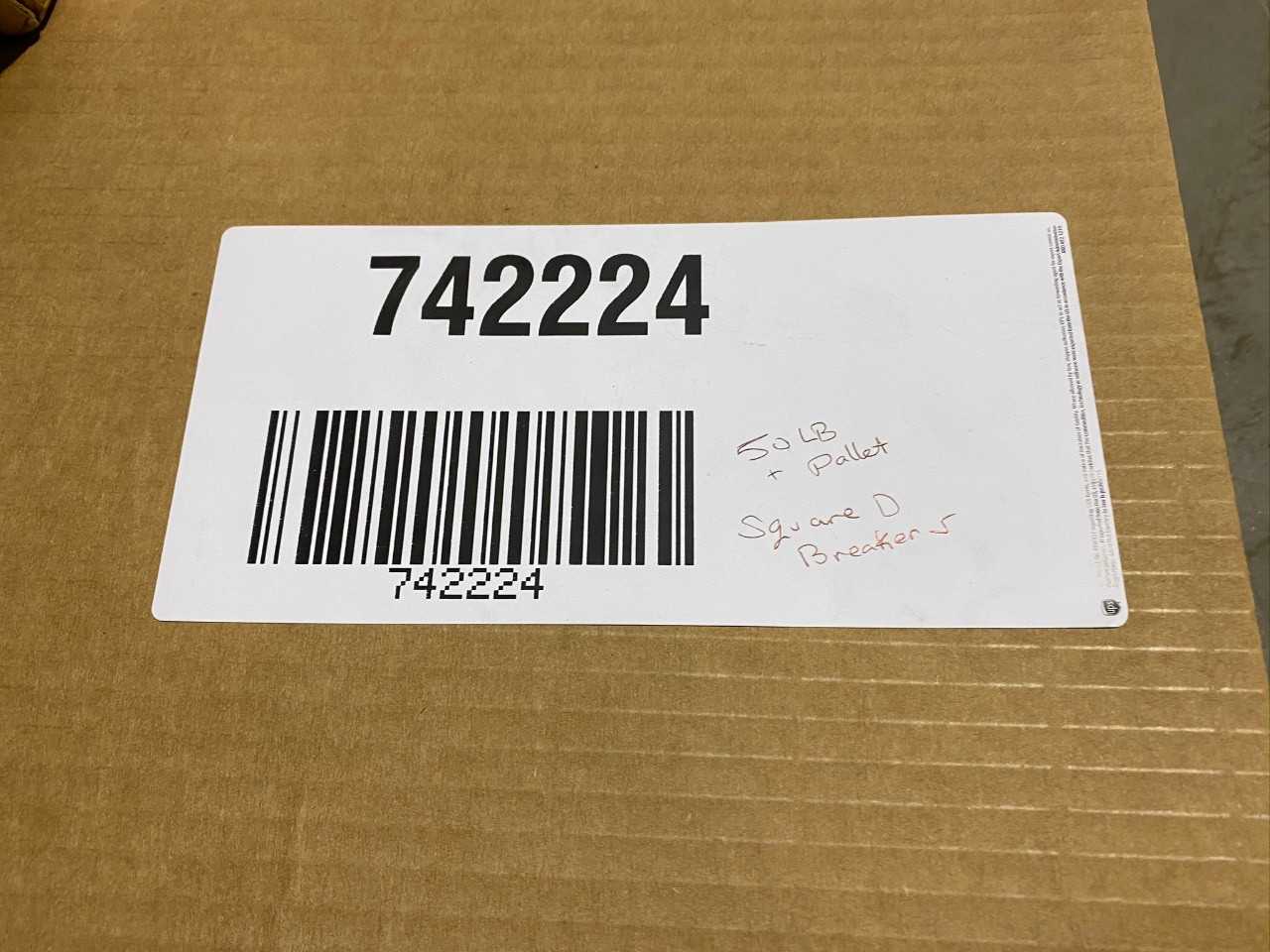 1 PALLET OF ASSORTED SQUARE D CIRCUIT BREAKERS - CIRCUIT BREAKERS