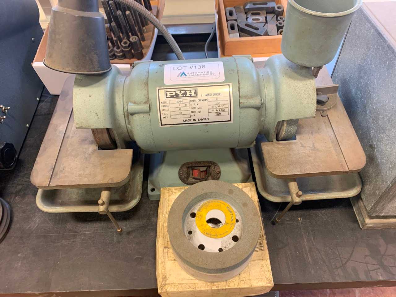 PHY TCB-6 6" Carbide Grinder - GRINDING MACHINES