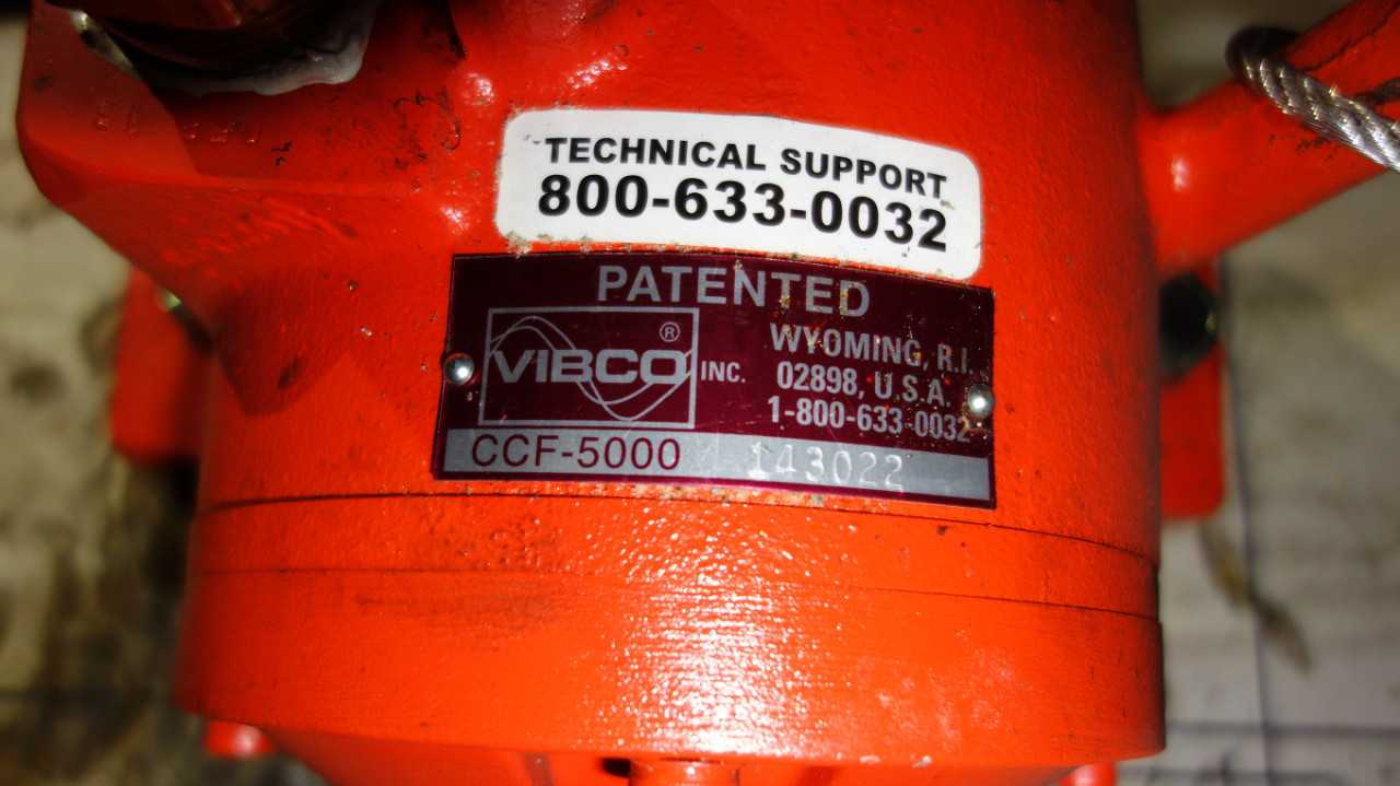 LOT OF 12 VIBCO CCF-5000 PNEUMATIC VIBRATORS - PNEUMATIC POWER TOOL