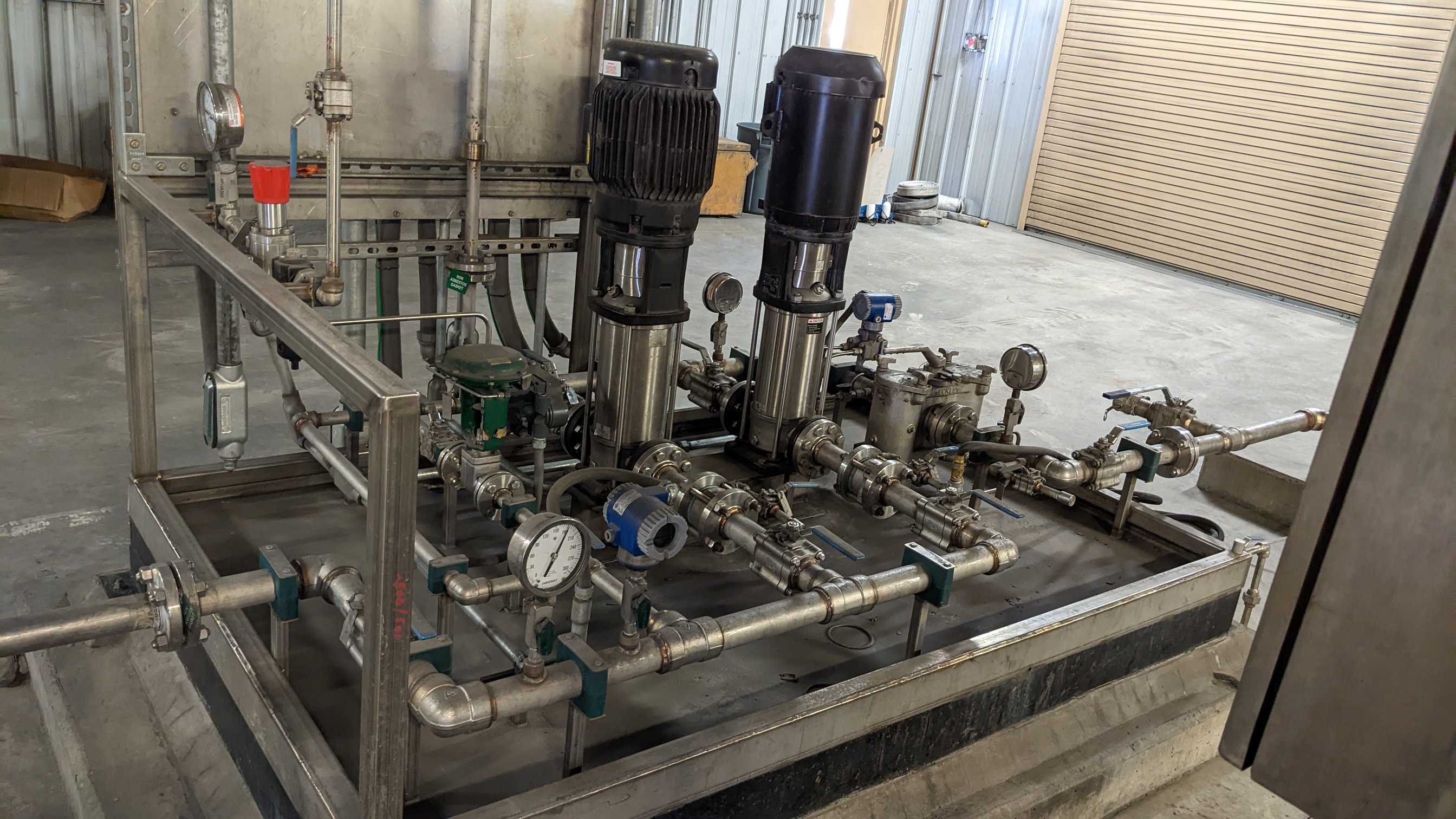 DILUTION WATER SYSTEM COMPONENTS - PROCESS EQUIPMENT