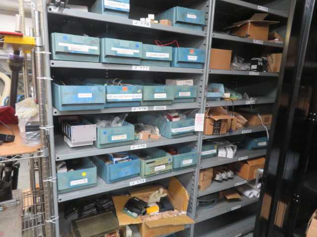 Cabinets, Racks and Contents, Many Items, (lot) - MISCELLANEOUS