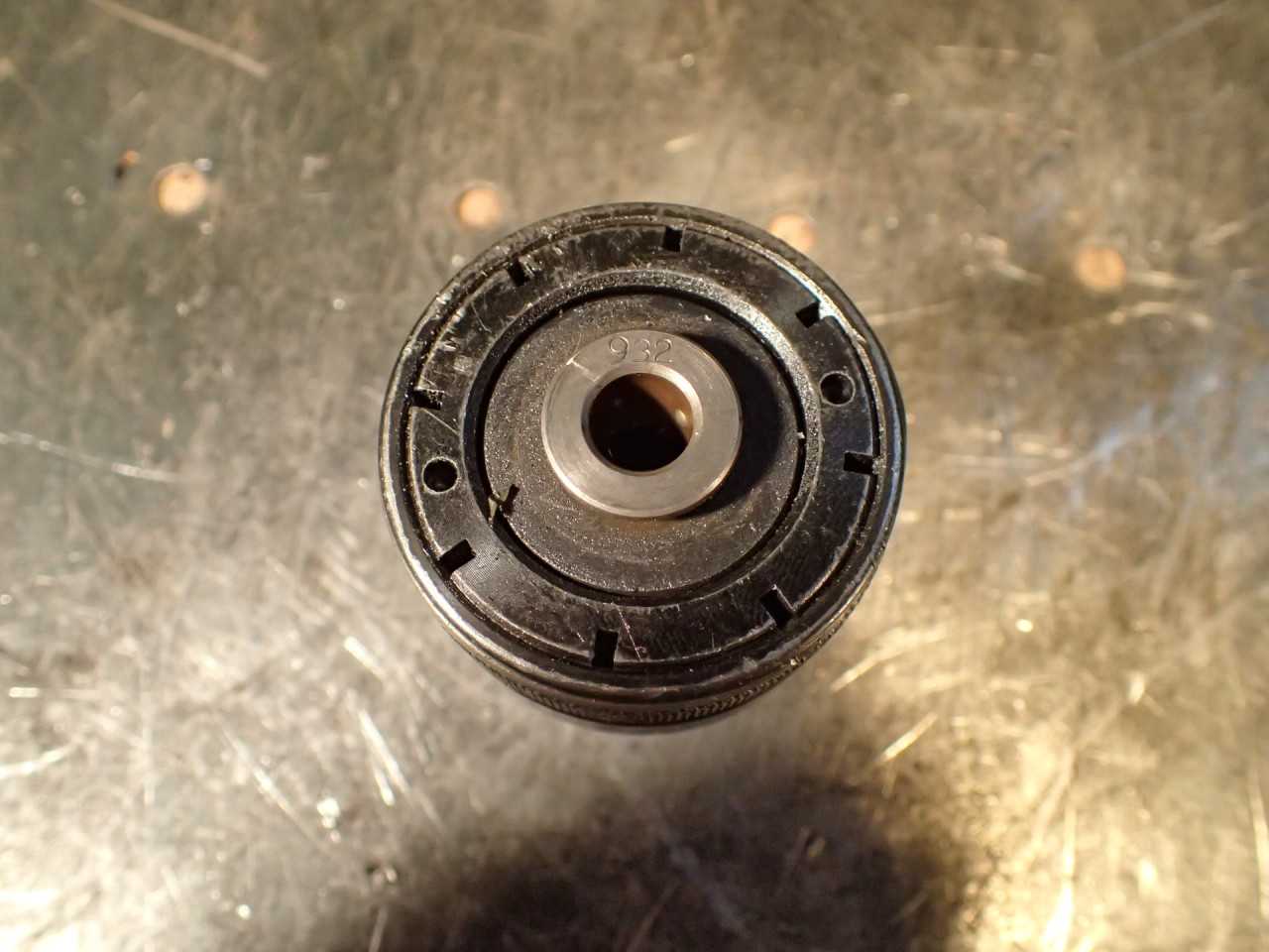 1/2" M12 Tap Adapter Quick Change Collet: Bilz WE-3 Shank Used in Good Condition - HOLEMAKING TOOLS