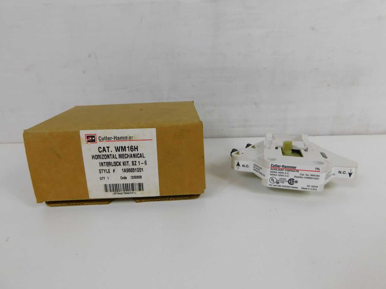 Quantity of 7x WM16H Starters - MOTOR STARTERS