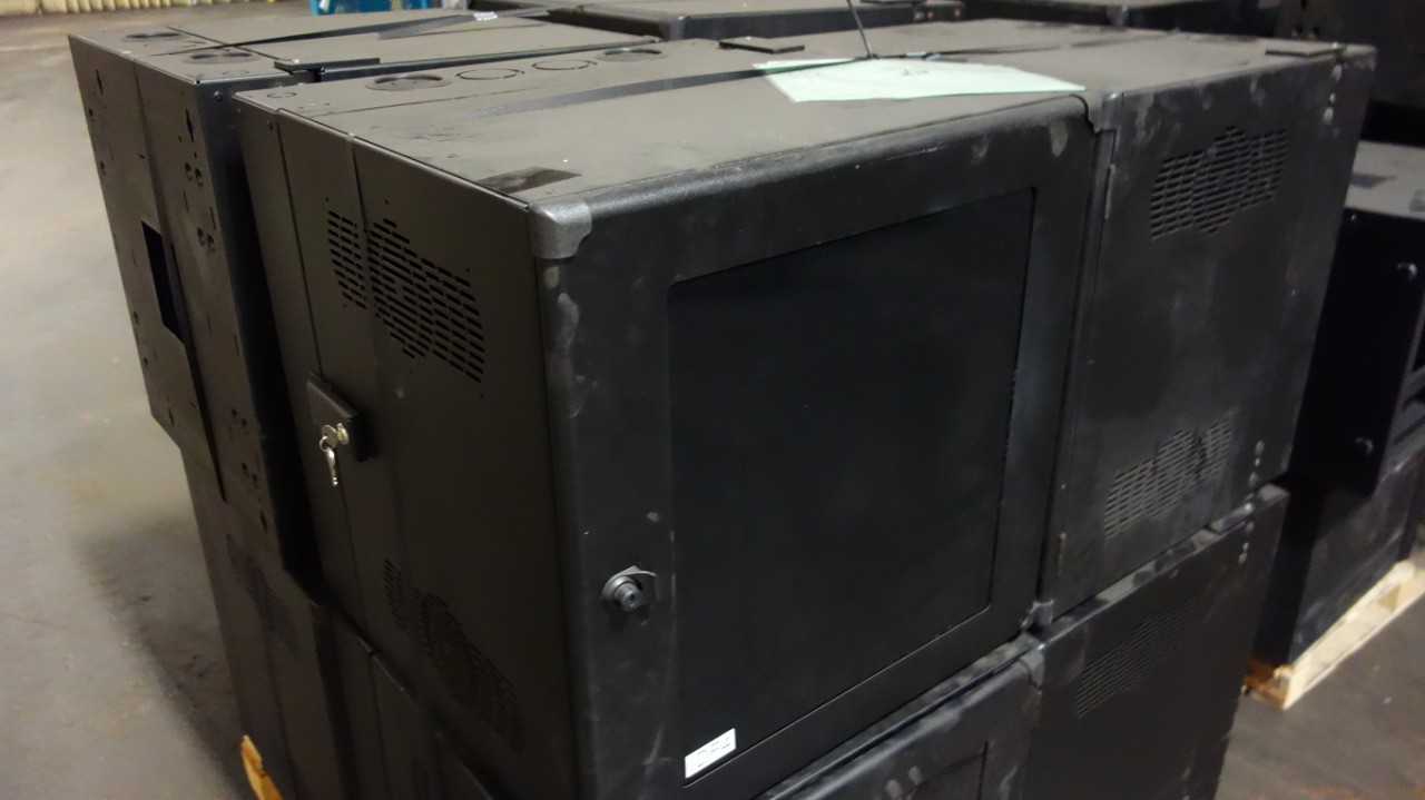 2 PALLETS OF ASSORTED STEEL WINDOWED LOCK BOXES - TOOL STORAGE