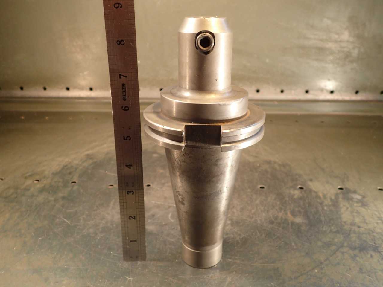 Davis 314-01223 5/8" End Mill Tool Holder: 3-3/8" Projection NMTB-50 Taper Shank - HOLEMAKING TOOLS