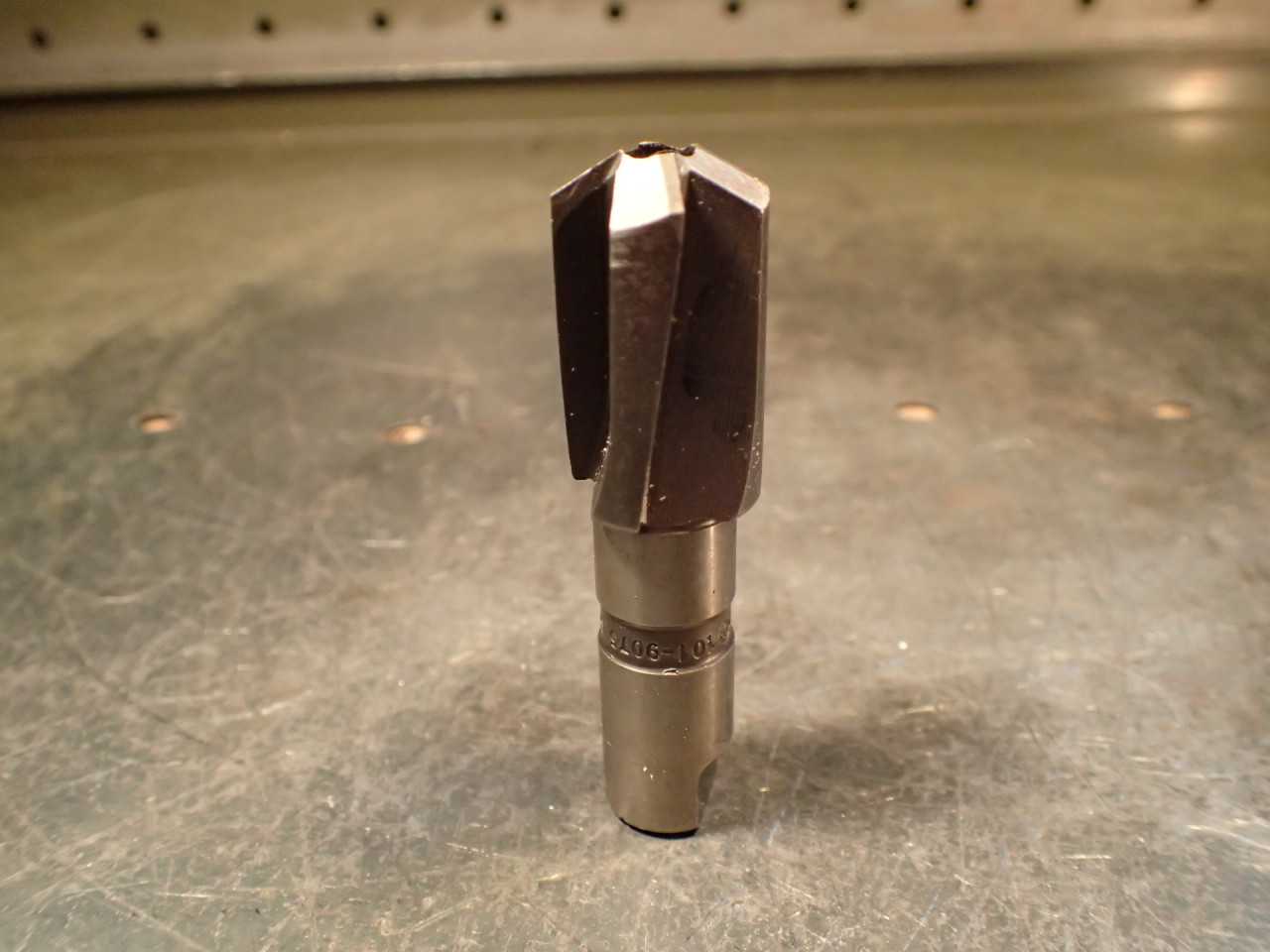 101-9075 3/4" 90 Degree Counterbore: 1/4" Pilot Hole, 9/16" #1 Pin Drive Shank - HOLEMAKING TOOLS