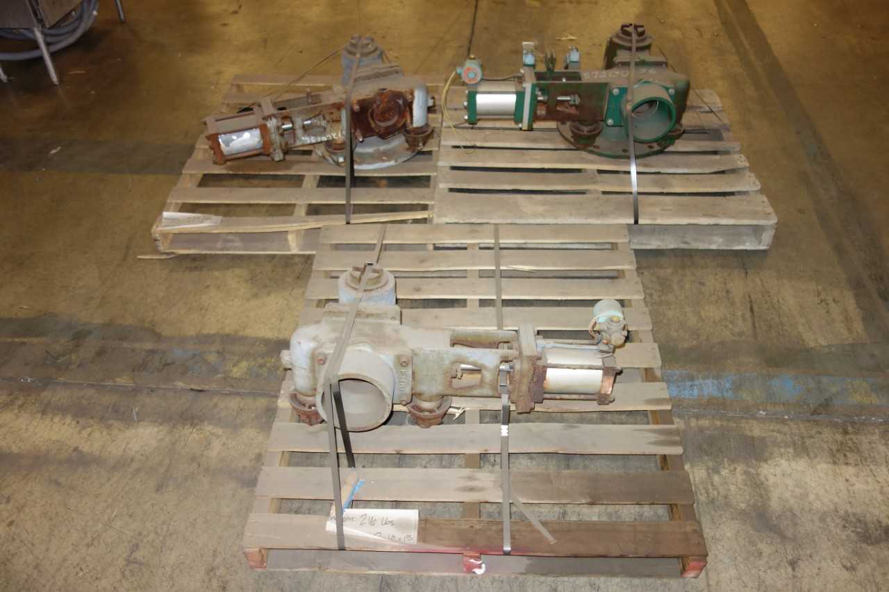 LOT OF 3 ASH ALLEN SHERMAN HOFF VALVE ACTUATORS - VALVES