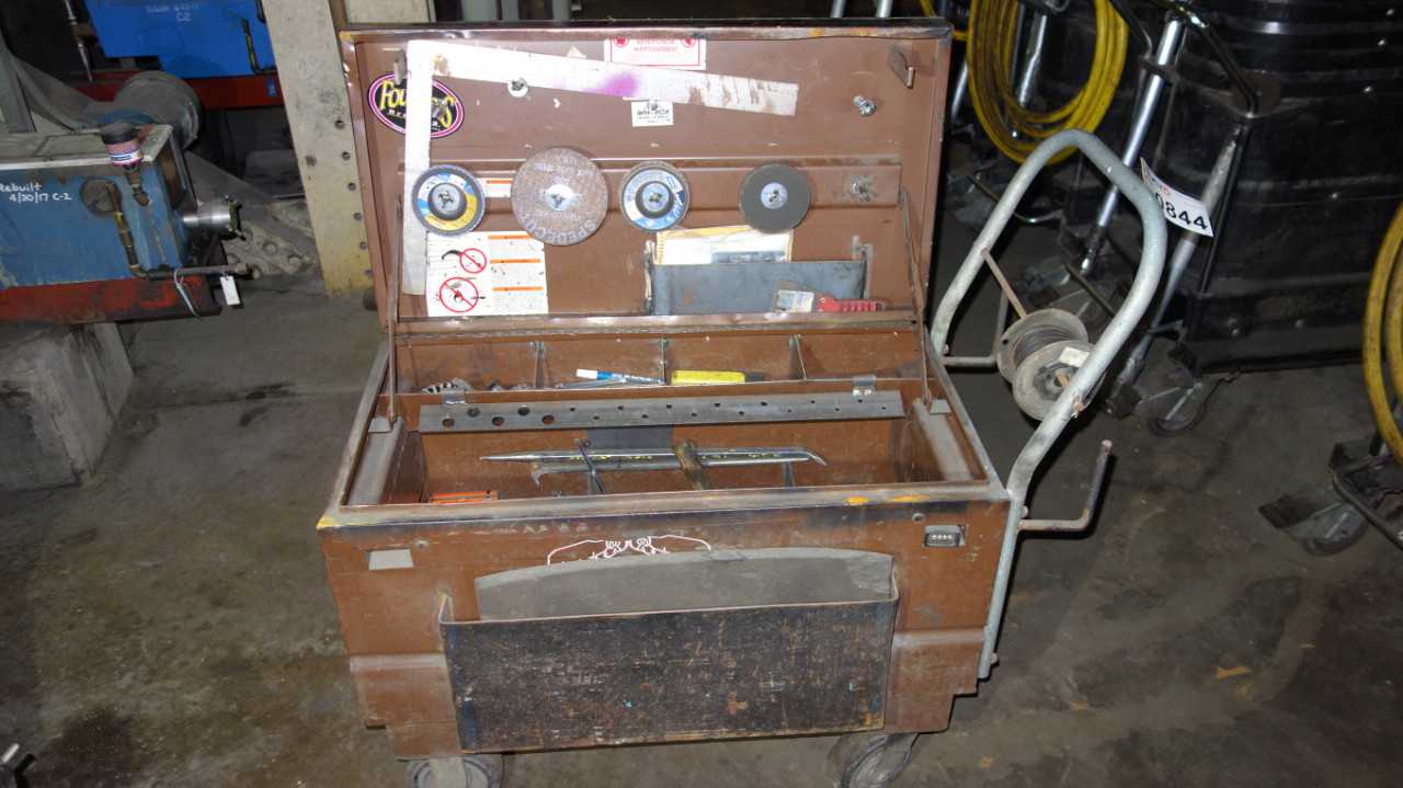 RAM-BOX ROLLING TOOL BOX WITH TOOLS - MISCELLANEOUS