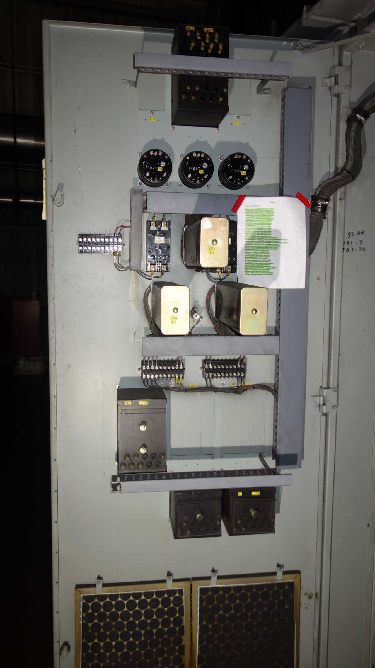 20X SECTIONS OF WESTINGHOUSE DHP SWITCHGEAR PANELS - AUTOMATION & CONTROLS