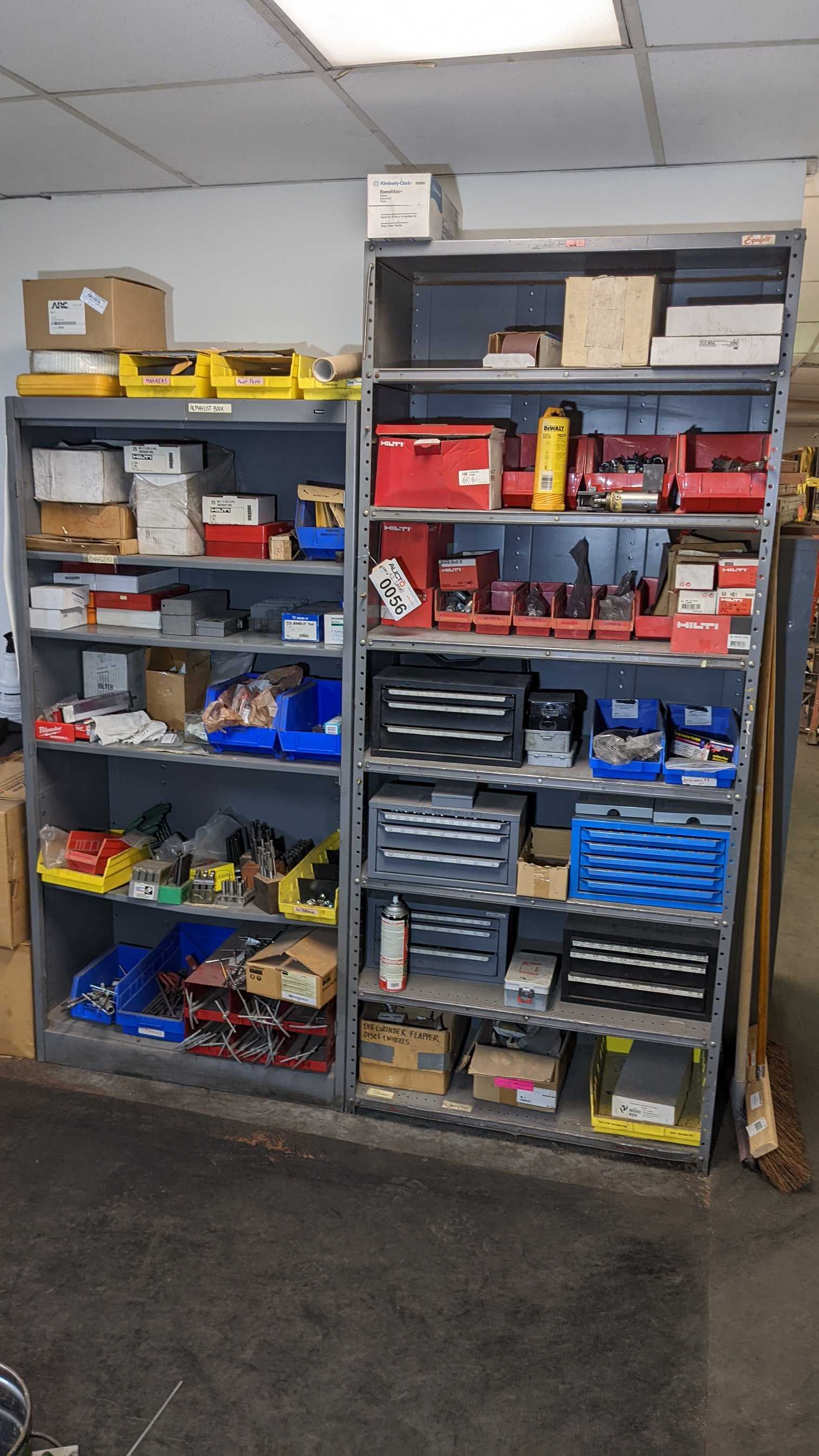 LOT OF 2 CONTENTS IN 2 RACKS - ELECTRIC POWER TOOLS LOT OF 2 CONTENTS IN 2 RACKS - ELECTRIC POWER TOOLS