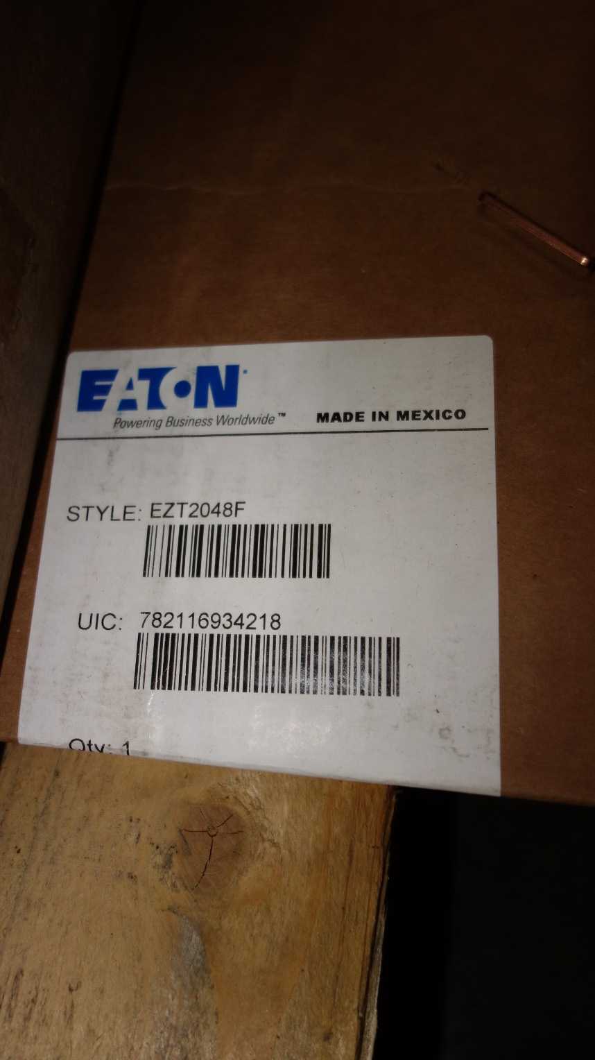1 PALLET OF EATON  125A, 200A, 320A MAIN BREAKER PANELS - CIRCUIT BREAKERS