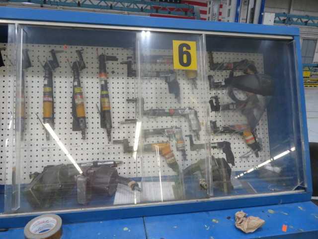 10 Drawer Tool Cabinet and Contents - MISCELLANEOUS