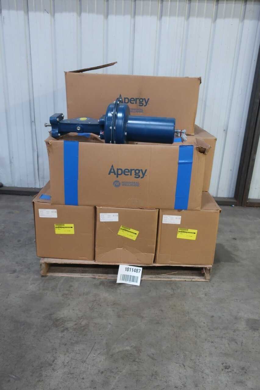PALLET OF NORRISEAL PNEUMATIC VALVE ACTUATORS - VALVES