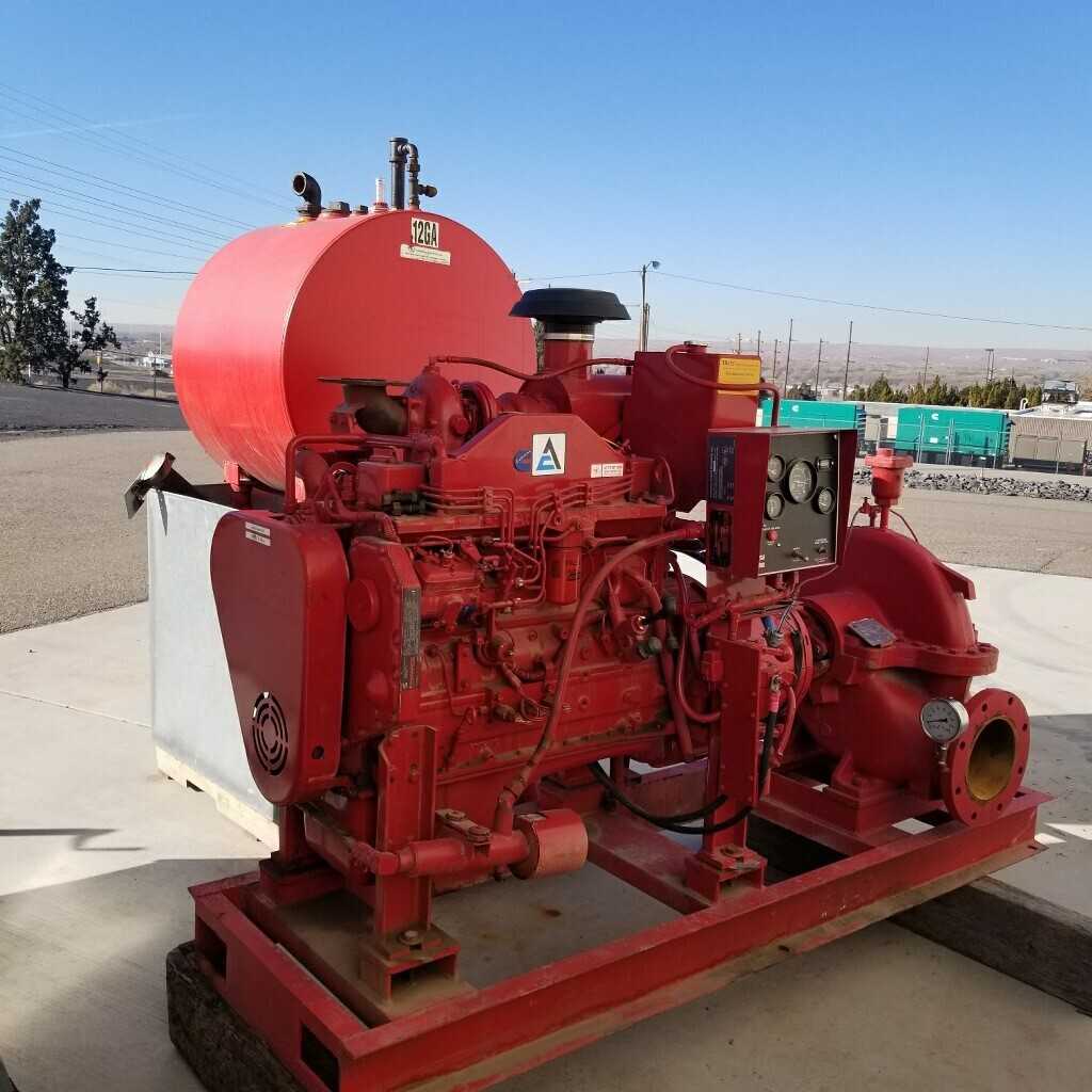1999 Cummins 6bta5.9-f2 Generator w/ ITT Industries Centrifugal Fire Pump - MISCELLANEOUS 1999 Cummins 6bta5.9-f2 Generator w/ ITT Industries Centrifugal Fire Pump - MISCELLANEOUS