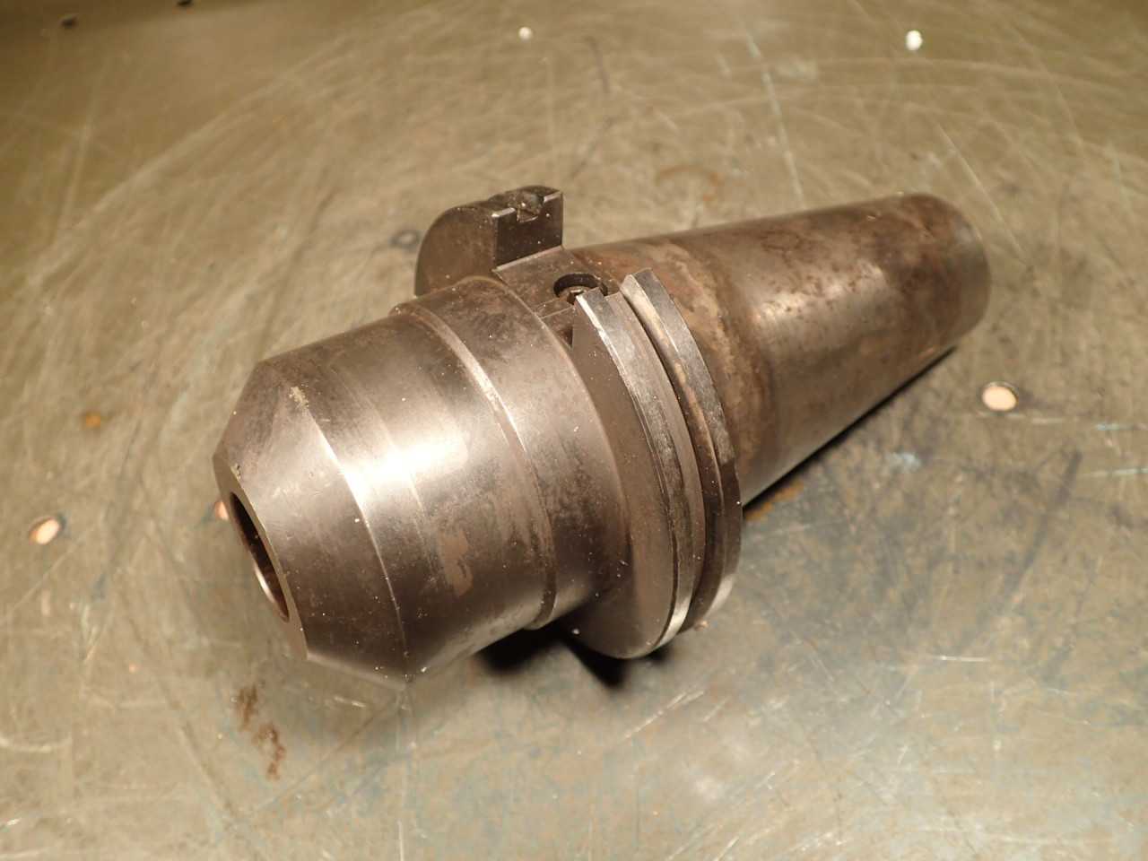 Universal Engineering 1" End Mill Tool Holder: 3" Extension, CAT-50 Taper Shank - MACHINING ACCESSORIES & TOOLING