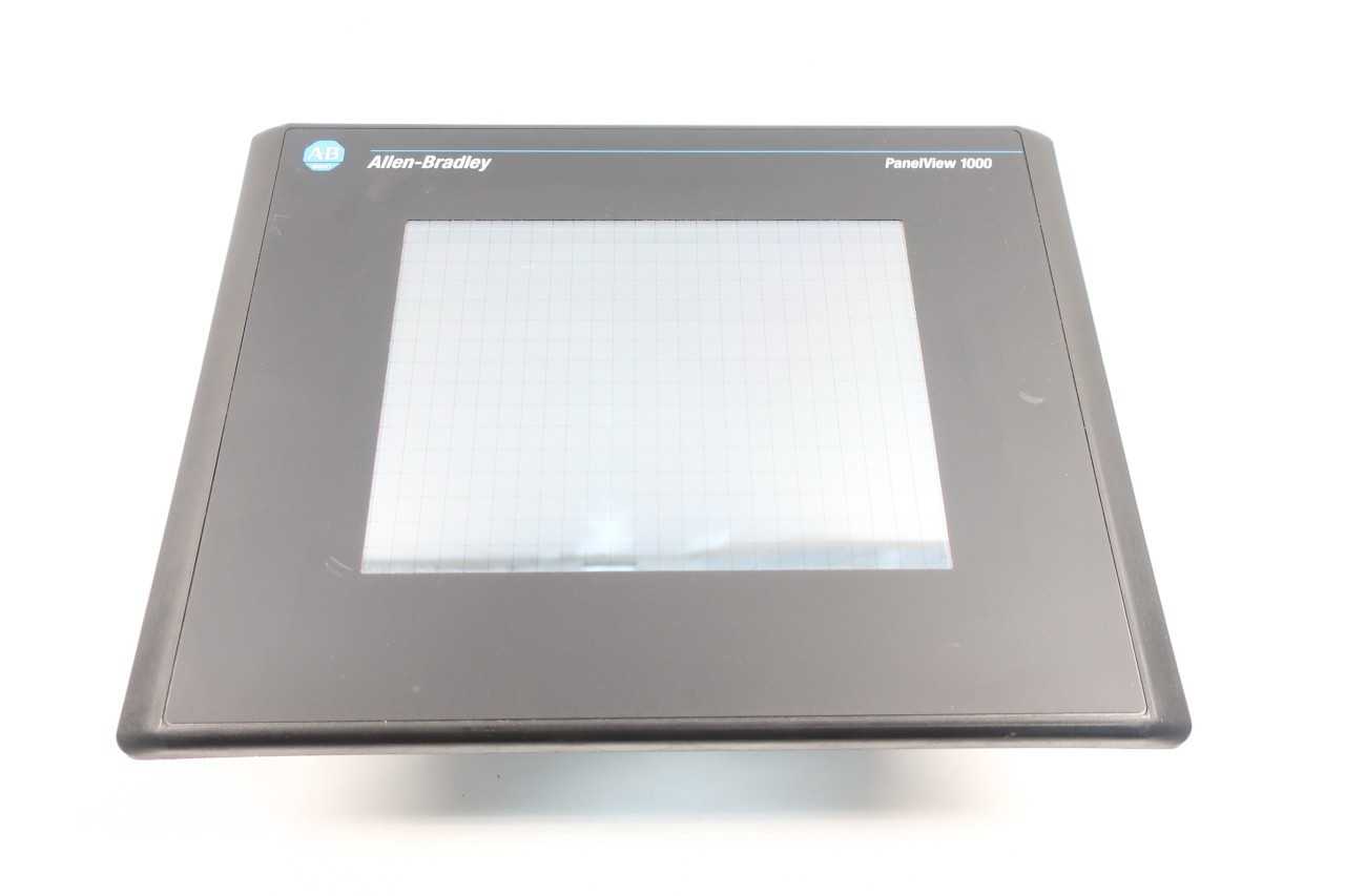 ALLEN BRADLEY 2711-T10G8 PANELVIEW 1000 OPERATOR INTERFACE PANEL REV A SER E - AUTOMATION & CONTROLS