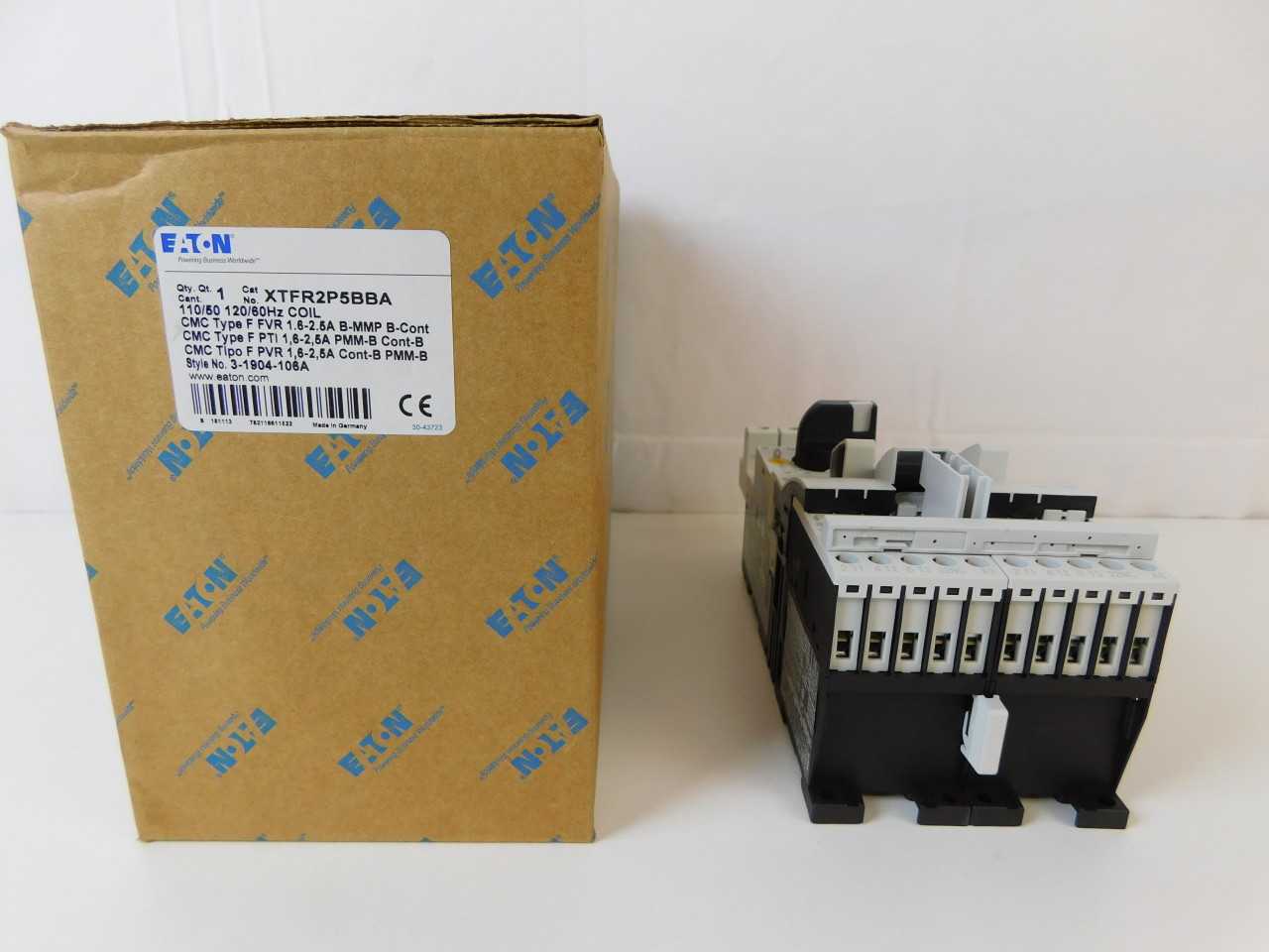 Quantity of 3x XTFR2P5BBA Motor Operators - ELECTRIC MOTORS