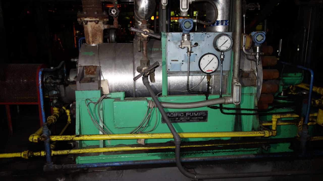 PACIFIC PUMPS SIZE 4SRL BFI BOILER FEED PUMP 758GPM - MISCELLANEOUS