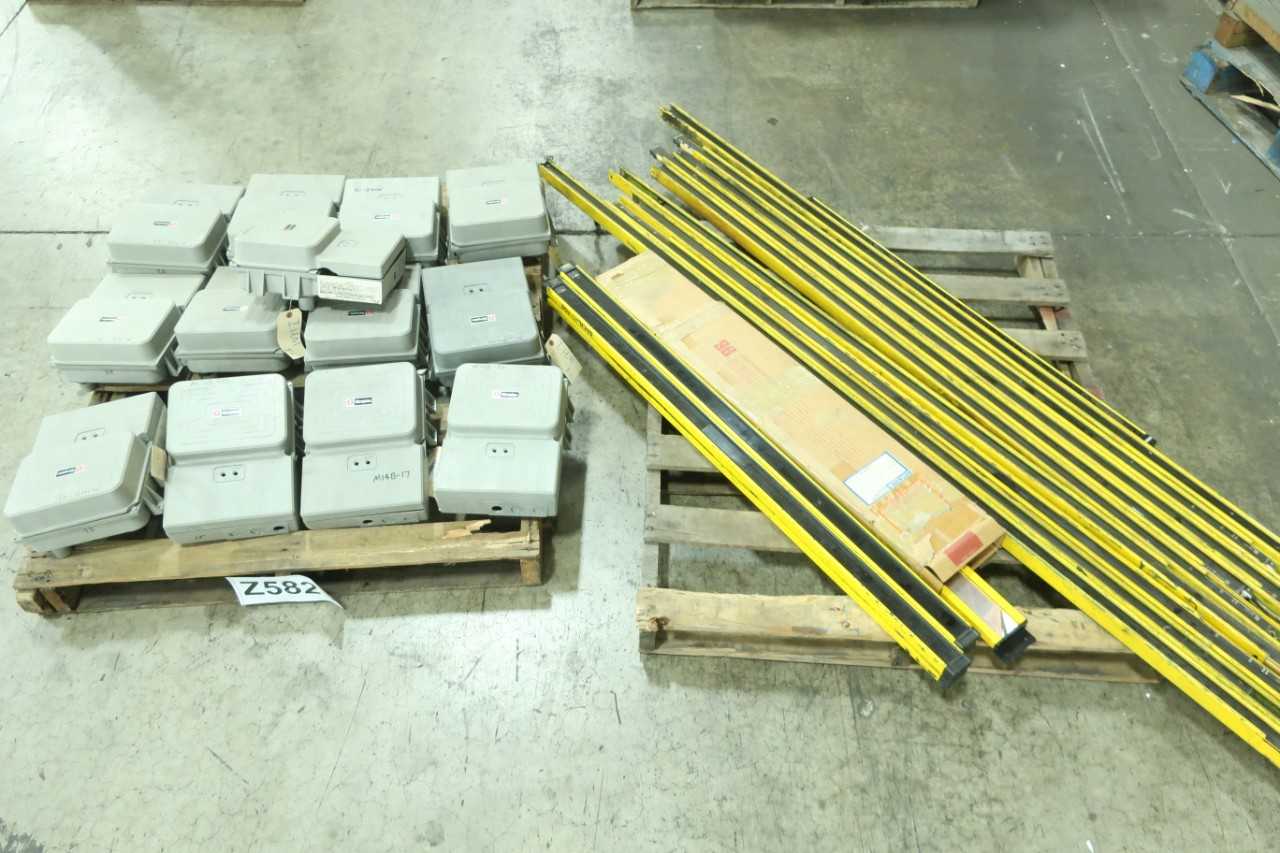 2 PALLETS OF ASSORTED ELECTRICAL SAFETY EQUIPMENT - ELECTRICAL COMPONENTS