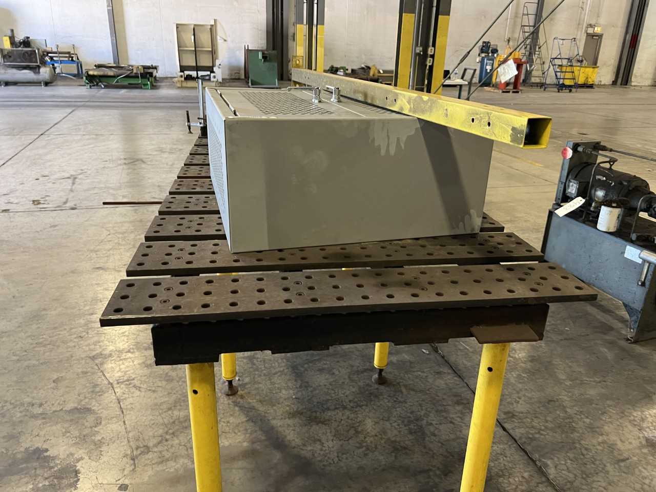welding work bench approx 80"x38" - WELDING EQUIPMENT