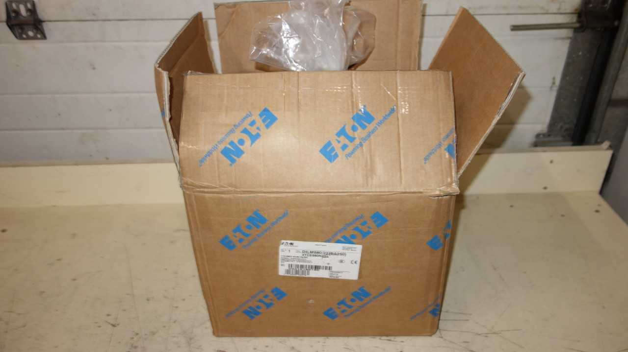 EATON MOELLER DILM580/22(RA250) 110-250V-DC CONTACTOR - CONTACTORS
