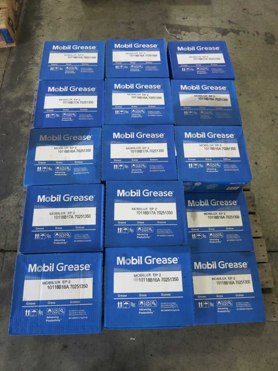 LOT OF 280 MOBIL MOBILUX EP2 10118B16A 70251350 LUBRICANT GREASE CARTRIDGE 14OZ - ELECTRIC POWER TOOLS