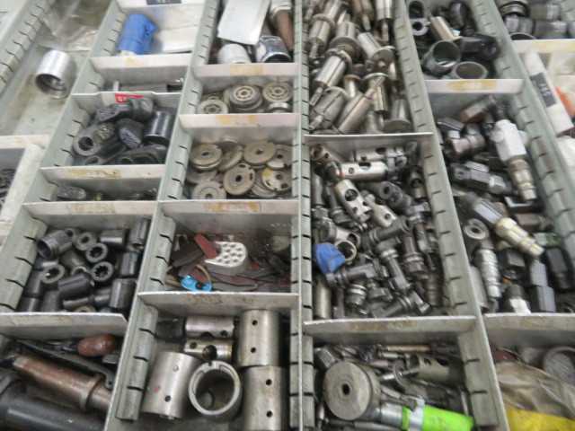 9 Drawer Stanley Vidmar and contents - MISCELLANEOUS