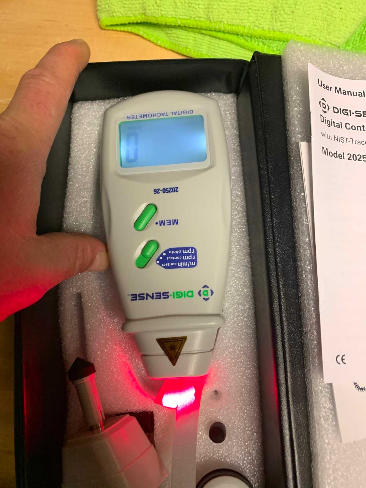 Digi Sense Contact/Photo Tachometer - ELECTRIC POWER TOOLS