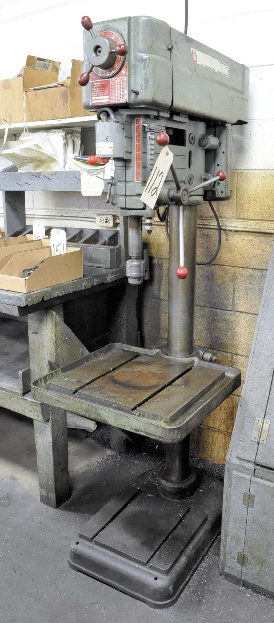 Powermatic Floor Standing Drill Press - UPRIGHT DRILL PRESSES