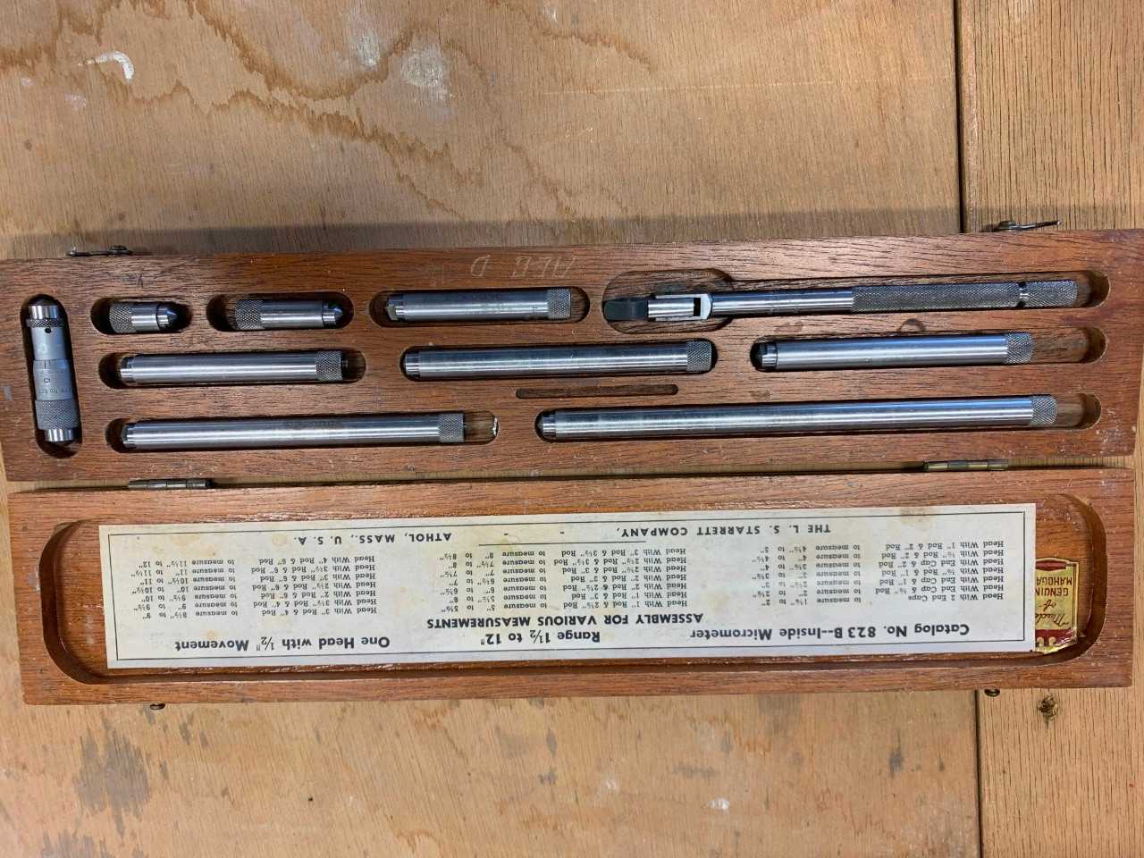 Starrett Inside Micrometer - ELECTRIC POWER TOOLS