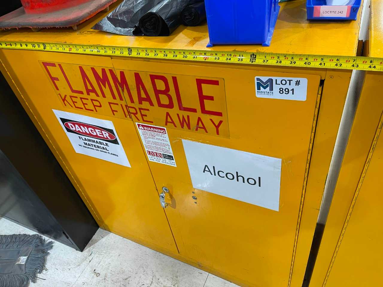 Fire cabinet No Contents - TOOL STORAGE