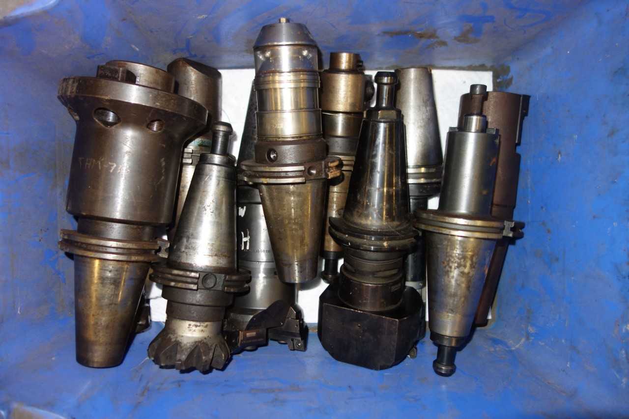 CAT 50 TOOL HOLDERS WITH ATTACHMENTS - MACHINING ACCESSORIES & TOOLING