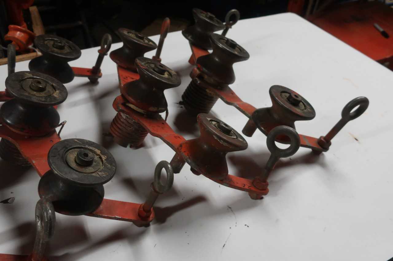 LOT OF 4 ACSR TRI-ROLLER - TRAILER MOUNTED EQUIPMENT
