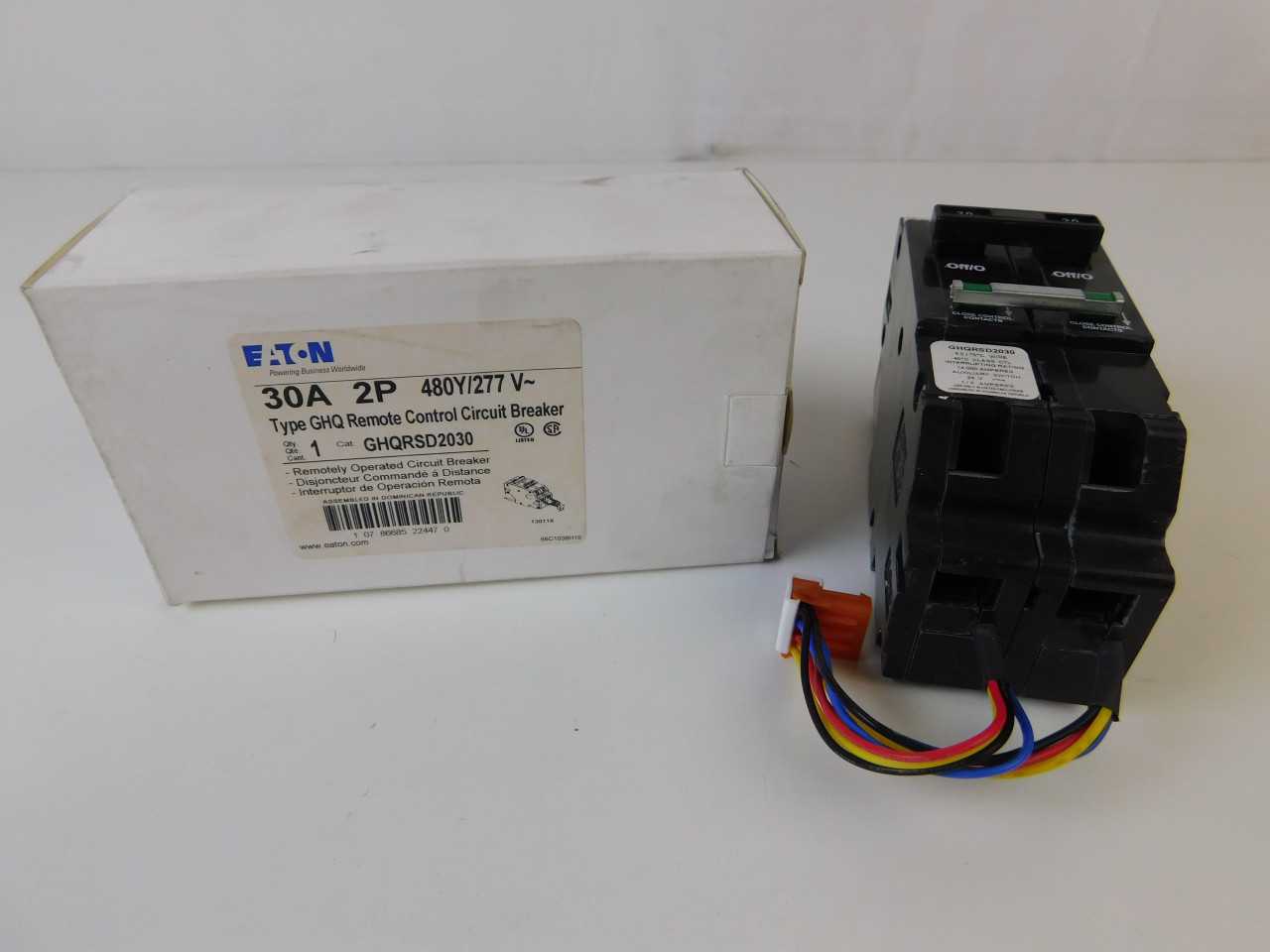 Quantity 4 of Eaton GHQRSD2030 GHQ 2P - CIRCUIT BREAKERS