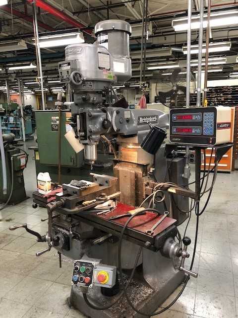 Bridgeport Milling Machine - MILLING MACHINES