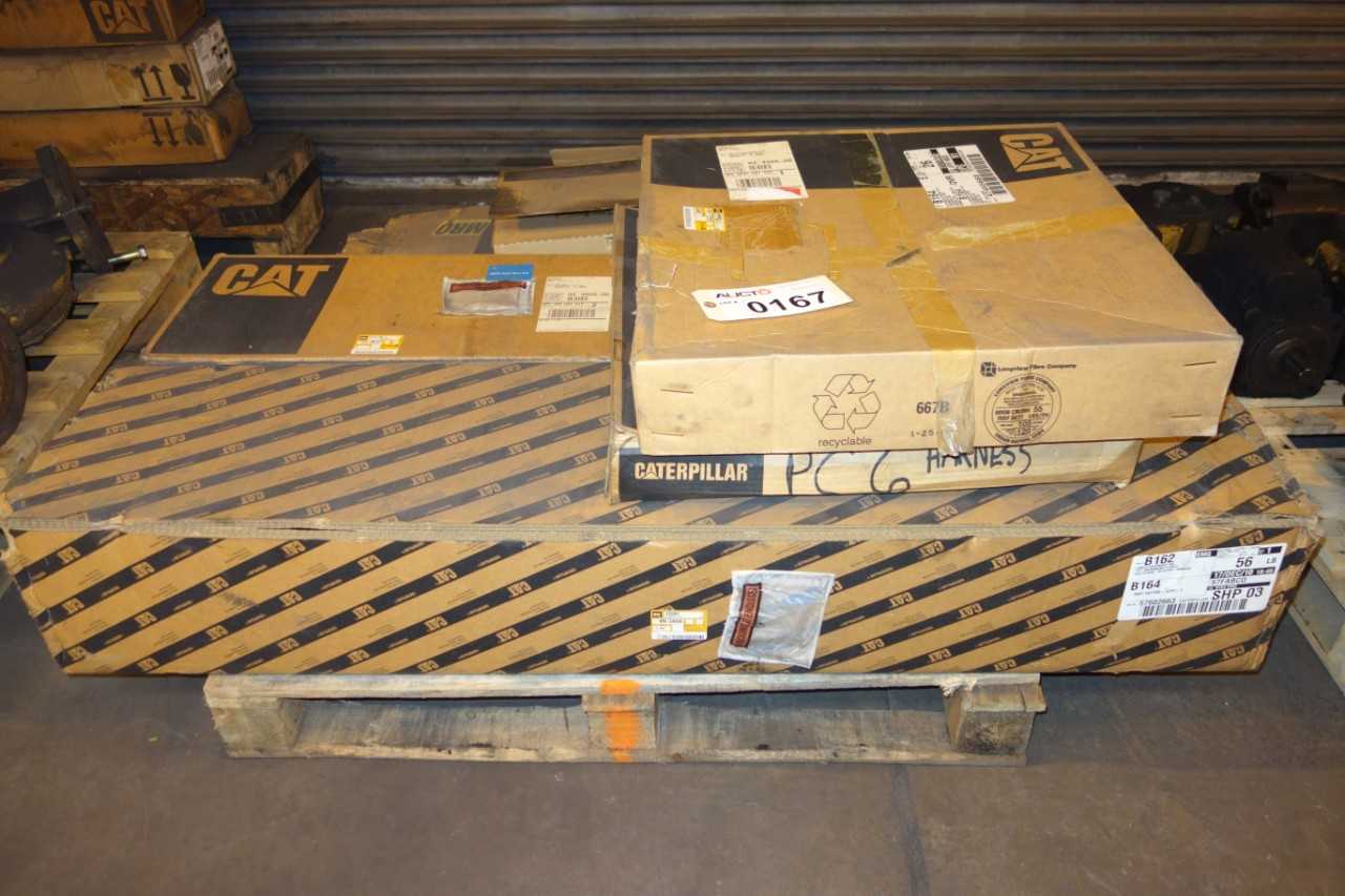 1 PALLET OF CAT HEAVY EQUIPMENT PARTS - ELECTRIC POWER TOOLS