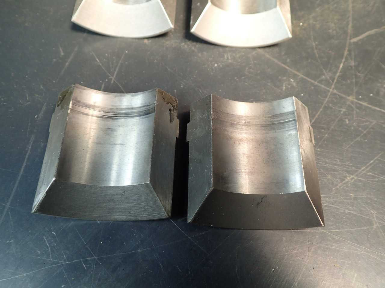 Hardinge S26 Collet Pad Set 1-7/8" Undersized Round 1.862" Used Good Condition - HOLEMAKING TOOLS