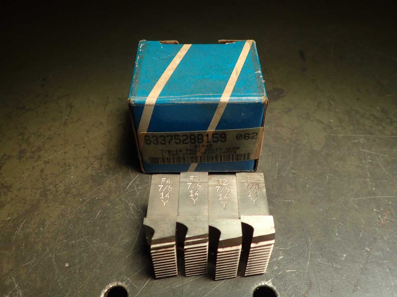 Greenfield 1" DSA Threading Chasers 7/8" -14 NF Thread Projection Geometric Die - MACHINING ACCESSORIES & TOOLING